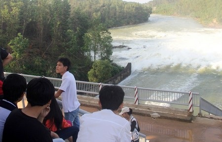 Hồ nước Thạnh Mỹ nơi 2 em nữ học sinh tử nạn