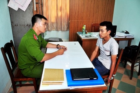 Đối tượng cướp tiệm vàng ngày 15/9/2013 tại quận Thanh Khê sau chưa đầy 24h gây án