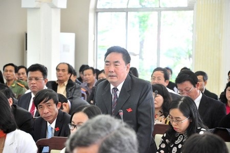 Đại biểu Nguyễn Hoàng Sơn chất vấn lãnh đạo Sở