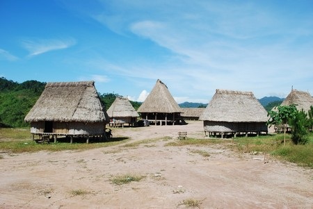 Một góc làng truyền thống