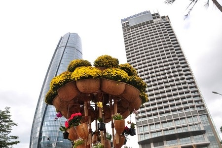 Điểm nhấn bên cạnh khách sạn Novotel và trụ sở tòa nhà hành chính mới của Đà Nẵng