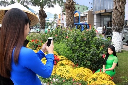 Vất vả để có một kiểu ảnh đẹp