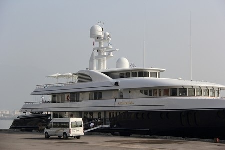 Dự kiến ngày 7/1, siêu du thuyền sẽ rời TP Đà Nẵng và đến TP Hạ Long, Quảng Ninh