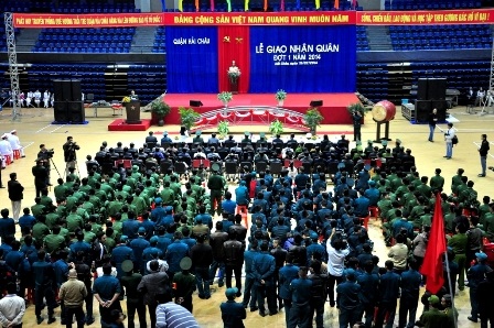 400 thanh niên Đà Nẵng sẵn sàng lên đường làm nhiệm vụ với Tổ quốc