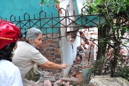 Nơi nạn nhân Vinh bị nạn