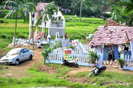 Diễn tập ứng phó động đất tại thủy điện Sông Tranh 2 vào tháng 8/2013