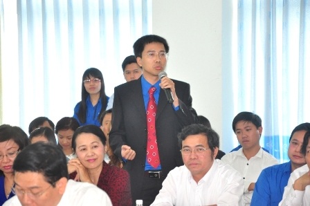 Các bạn trẻ Đà Nẵng cũng đề xuất nhiều ý tưởng để xây dựng TP Đà Nẵng ngày càng giàu mạnh