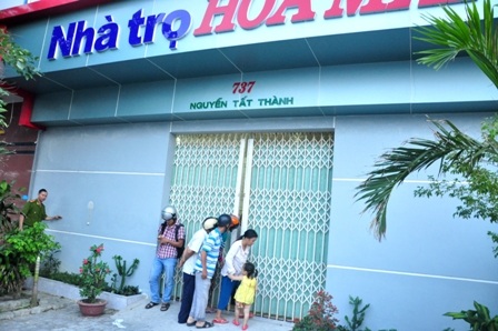 Nhà trọ Hòa Mai nơi xảy ra án mạng