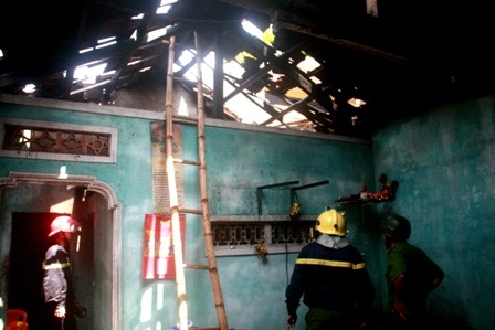 Hiện trường vụ cháy