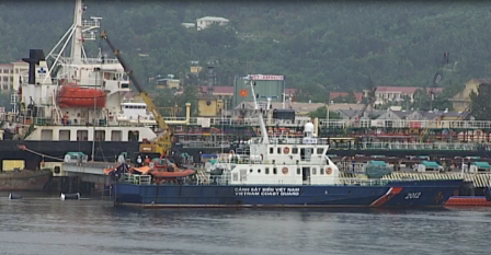 Sửa chữa 2 tàu Cảnh sát biển bị tàu Trung Quốc đâm hỏng - 5 Công Bính