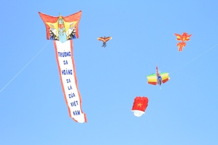 Thông điệp khẳng định chủ quyền Hoàng Sa, Trường Sa trên những chú diều no gió