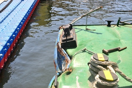 Vết đâm của tàu Hải cảnh Trung Quốc vào ngày 23/5