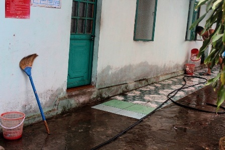Đà Nẵng: Đôi tình nhân gục chết trong nhà trọ - 1 Nhà trọ nơi xảy ra vụ án