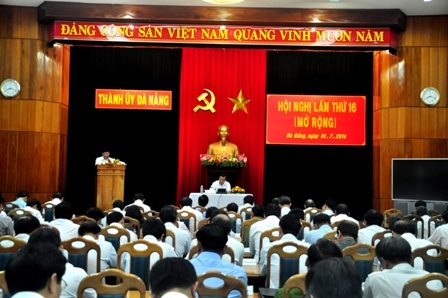 Hội nghị Thành ủy lần thứ 16 tổ chức ngày 1/7