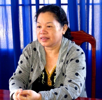 18 năm trốn nã vẫn không thoát - 1 Đối tượng Lê Kim Sa tại cơ quan công an