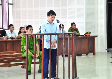 Bị cáo Nguyễn Phước Linh tại phiên tòa ngày 13/9