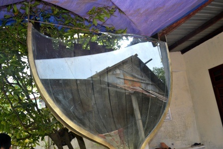 Đồng hồ có thể chứa được 1 mét khối nước.