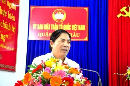 Ông Nguyễn Bá Thanh tiếp xúc cử tri tại quận Hải Châu ngày 2/7/2014