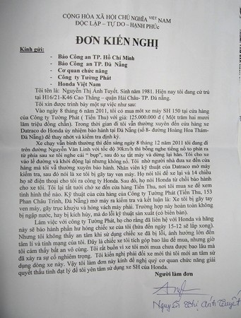 Xe SH đang đi bị gãy trục khuỷu, vách máy bị thủng - 3