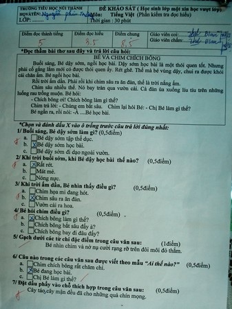 Một học sinh lớp 1 giải được toán lớp 3  - 8