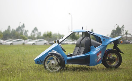 Xe “Can-Am” của người Việt - 6 Chiếc xe này có thiết kế cơ bản khá giống những chiếc Can-Am ba bánh đắt tiền