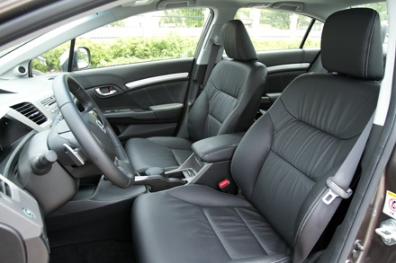Honda Civic 2012 - Lột xác - 10 Bộ ghế da có sự tương đồng với chất liệu trên chiếc Accord nhập khẩu từ Thái Lan