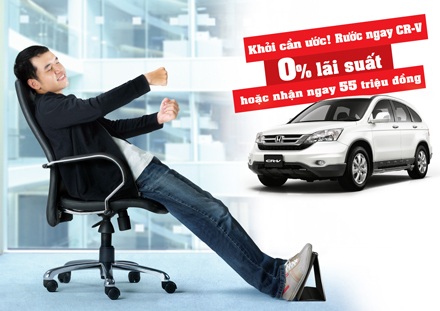 Hỗ trợ khách mua Honda CR-V