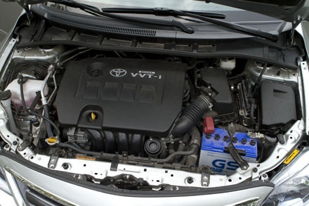 Xe Toyota Corolla Altis 2.0 RS tại Việt Nam có gì? - 6 Độ cách âm của Toyota Altis RS ở chế độ không tải, tốc độ động cơ 800 vòng/phút
