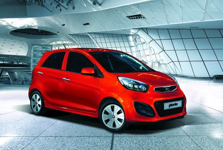 Xe KIA Picanto lắp ráp trong nước giá từ 395 triệu đồng - 1 Một số hình ảnh thực tế của xe Picanto lắp ráp trong nước: