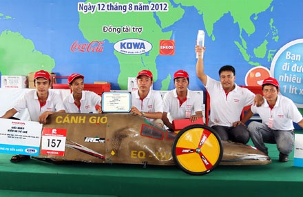 Honda Việt Nam khởi động EMC mùa thứ 4 - 1 Đội Cánh gió vô địch năm thứ 3 với thành tích hơn 900km/1l xăng