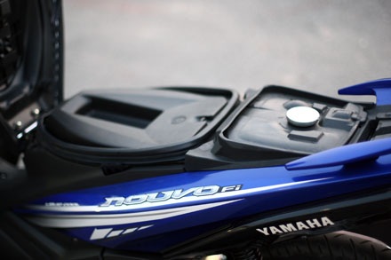 Yamaha Nouvo GP phun xăng điện tử tiêu thụ nhiên liệu ra sao? - 17 Hiện tại, Nouvo GP có giá bán xuất xưởng 37,2 triệu đồng đã bao gồm thuế GTGT.