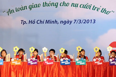 “An toàn giao thông cho nụ cười trẻ thơ”