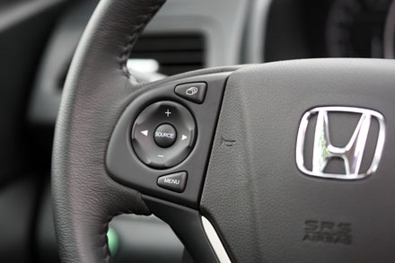 Honda CR-V 2013 - Thay đổi để thích ứng - 18 Các phím chức năng điều khiển thiết bị giải trí, kết nối điện thoại...