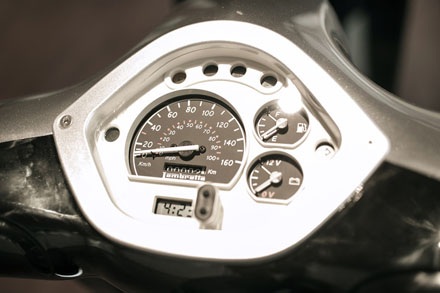 Thêm xe Lambretta màu đen cho năm 2013 - 2 Giá bán của xe Lambretta LN125 mới không thay đổi so với các bản