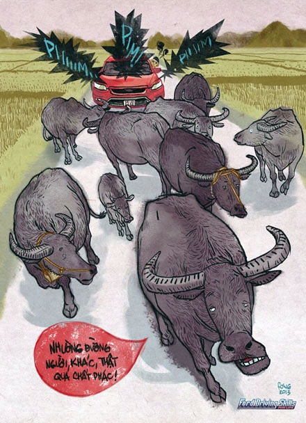 “Ra đường ngắm gái - mất lái như chơi” - 23 Việt Hưng