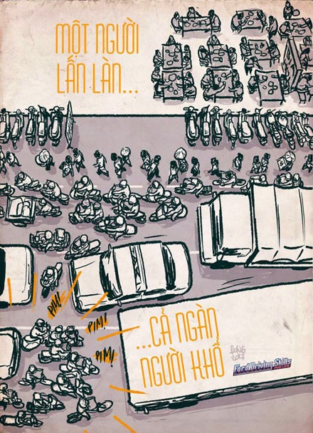 “Ra đường ngắm gái - mất lái như chơi” - 6 Việt Hưng