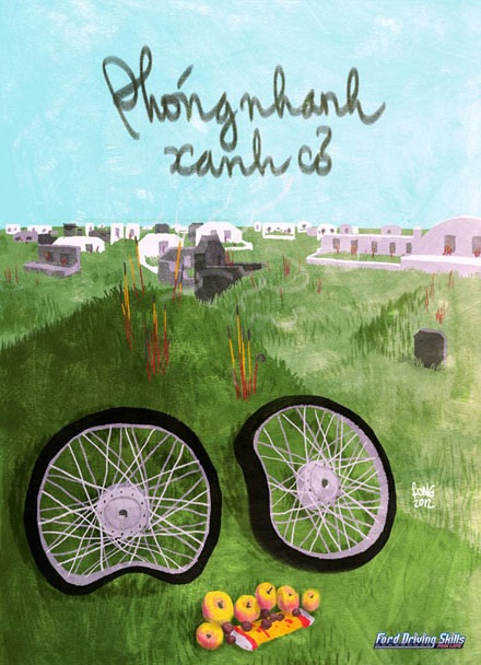 “Ra đường ngắm gái - mất lái như chơi” - 8 Việt Hưng