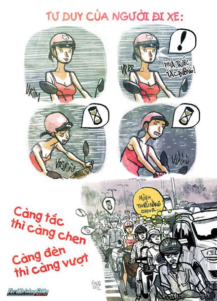 “Ra đường ngắm gái - mất lái như chơi” - 11 Việt Hưng