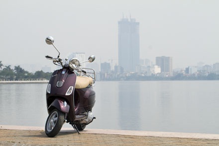 Vespa LX-V sản xuất có nhiều màu lựa chọn