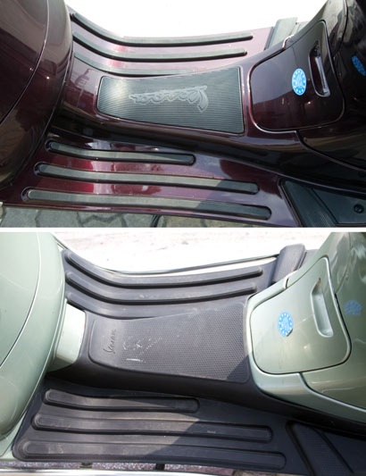 Sàn để chân của mẫu LX-V nhập khẩu có thiết kế bắt mắt và hiệu quả hơn