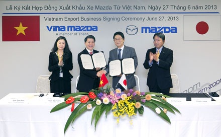 VinaMazda được phép xuất khẩu xe sang các nước Đông Nam Á - 1 VinaMazda – thương hiệu lắp ráp và phân phối xe du lịch Mazda tại Việt Nam đã có sự đồng thuận của