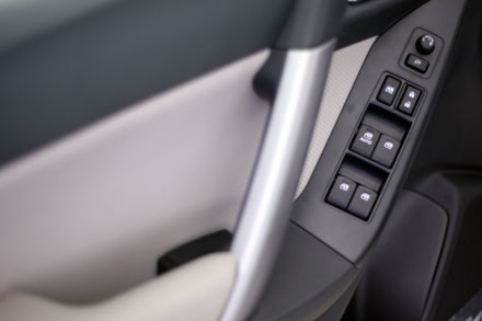 Gương chiếu hậu gập điện