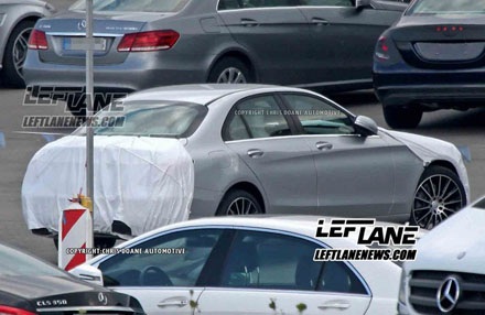 Mercedes-Benz C-Class 2015 lộ diện trên đường thử - 1 Như Phúc