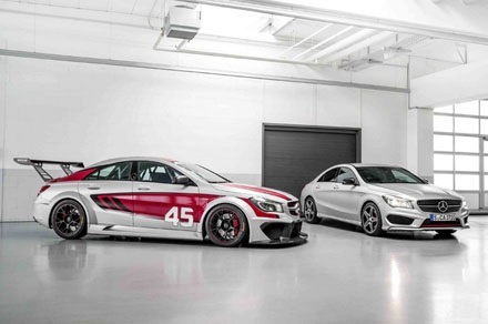 CLA45 AMG Race concept – Mẫu xe đua mới của Mercedes-Benz - 2 CLA45 AMG Race concept – Mẫu xe đua mới của Mercedes-Benz