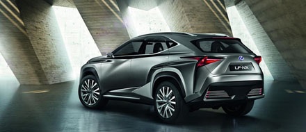 LEXUS LF-NX Concept bất ngờ xuất hiện tại triển lãm Frankfurt - 3 LEXUS LF-NX Concept bất ngờ xuất hiện tại triển lãm Frankfurt