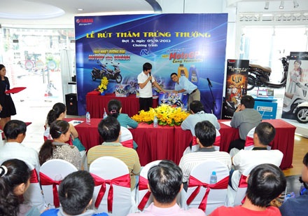 Hơn 150 người sẽ “Đi Malaysia, xem MotoGP” cùng Yamaha Việt Nam. - 1 Kết thúc đợt bốc thăm thứ ba cũng là đợt cuối cùng của hai chương
trình
