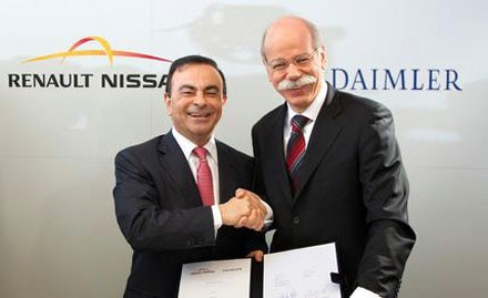 Daimler bắt tay với Renault – Nissan - 1 Daimler bắt tay với Renault – Nissan