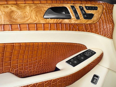 Mercedes-Benz với nội thất da cá sấu - 13 Như Phúc