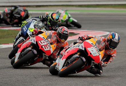 Marquez số 93 bị đánh giá là có cách chạy xe gây nguy hiểm cho các tay đua khác