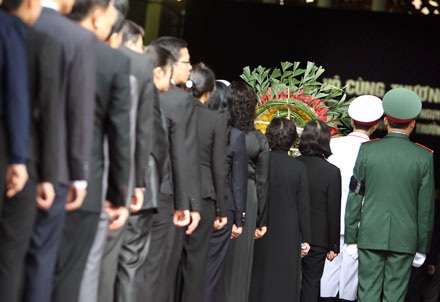 Tiễn Người lần cuối - 19 Sự trang nghiêm trước khi vào tiễn biệt vị Đại tướng của Nhân dân